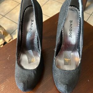 BAMBOO Black Women's Heels